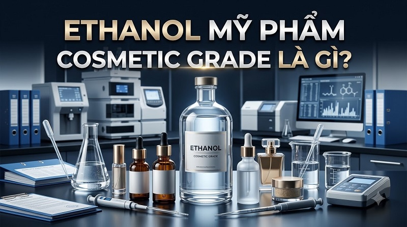 Ethanol Mỹ Phẩm Cosmetic Grade – Tiêu Chuẩn, Ứng Dụng Và Cách Lựa Chọn